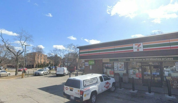 Bullet Holes Riddle 7-Eleven, Car on Lincoln Avenue in Budlong Woods