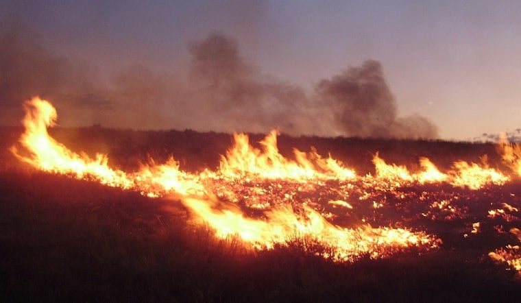 Burrell Fire Held to Just 0.3 Acres on San Diego County Private Land