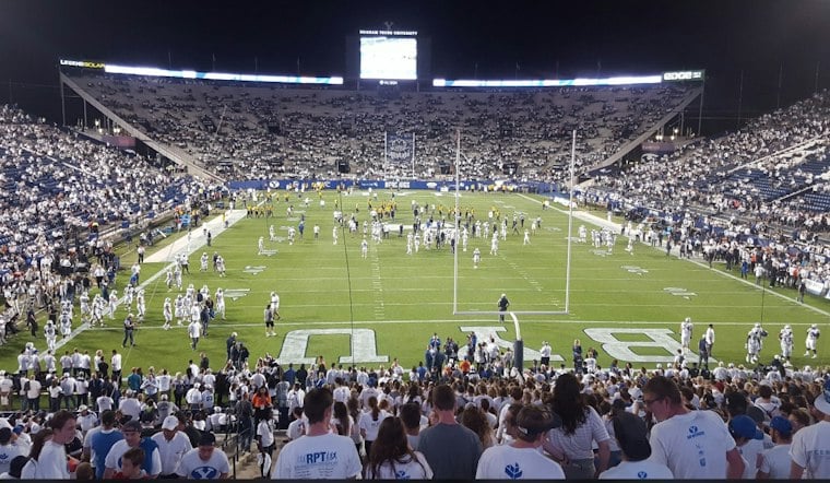 BYU QB Bear Bachmeier's Naked Family Dinners Go Viral Mid-Broadcast