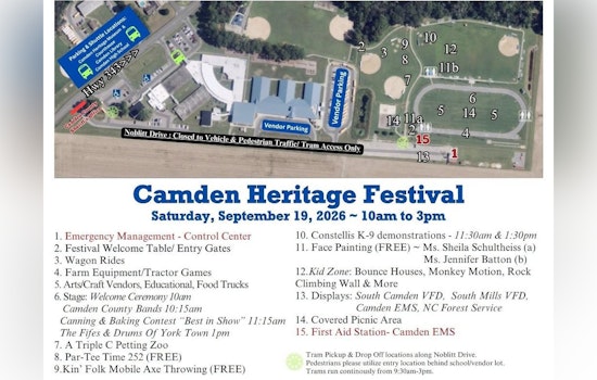 Camden Heritage Festival Returns Sept 19 With Trams, Tractors and Petting Zoo