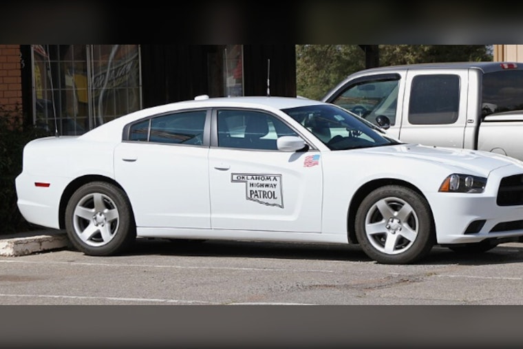 Car on Southbound I-35 Careens Down Embankment Near Oklahoma River, Strikes Train