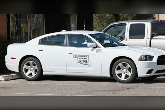 Car on Southbound I-35 Careens Down Embankment Near Oklahoma River, Strikes Train