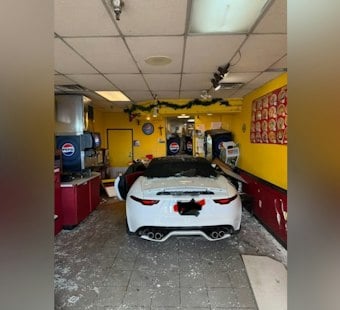 Car Plows Into Flagstaff Burrito Shop, Trapping Diner Between Vehicle and Counter