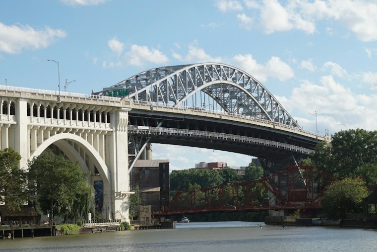 Car Plunges Off Downtown Cleveland Bridge, Killing One, Leaving Three Critical