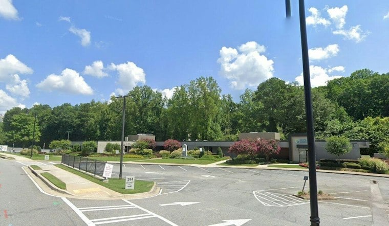 Car Slams Into Cobb County Office Building on Interstate North Circle