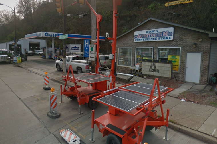 Car Slams Into Whitaker Gas Station Again, Shuts Down Route 837