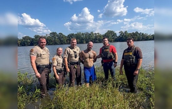 Cartersville Fugitive Swims Across Weiss Lake, Hides an Hour Before Capture