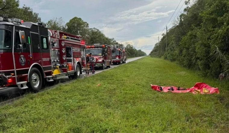 Charlotte County Crews Pull Trapped Driver From Overturned Car on Bermont Road