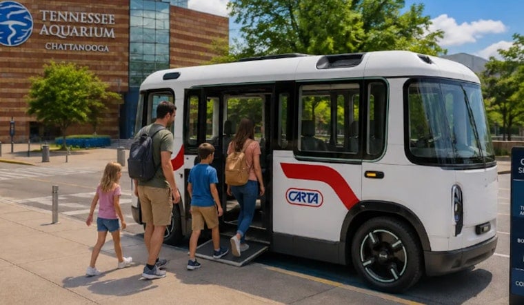 Chattanooga Lands $25M for Self-Driving Shuttles, Biggest Grant CARTA Has Ever Won