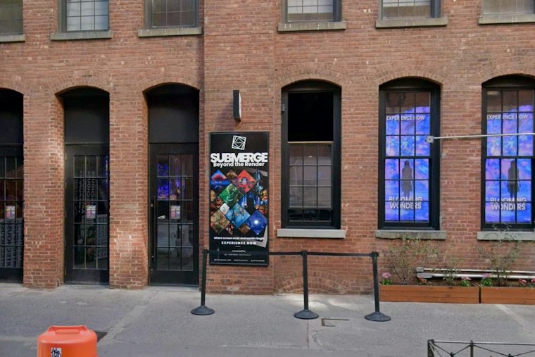 Chelsea Market's Hidden Boiler Room Turns Into a Glowing Deep-Sea World