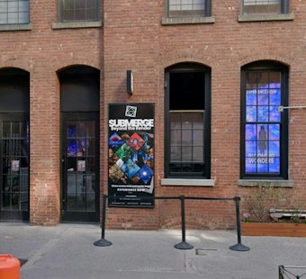 Chelsea Market's Hidden Boiler Room Turns Into a Glowing Deep-Sea World
