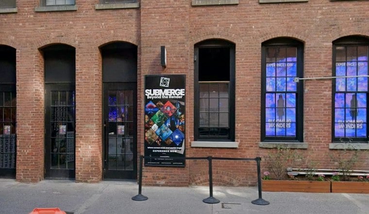 Chelsea Market's Hidden Boiler Room Turns Into a Glowing Deep-Sea World