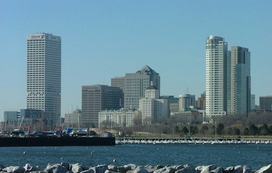 Chilly Milwaukee Morning as Lake Michigan Hurls 7-Foot Waves, Beach Hazards Posted