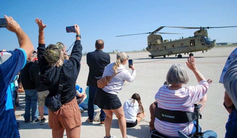 Chinook Helicopters Fly Last Mission Over Olathe, Ending 80 Years of Military Flight