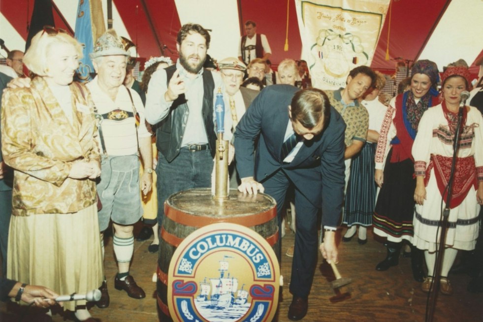 Columbus Oktoberfest Marks 60 Years With Stone-Lifting Strongmen and 30,000 Fans