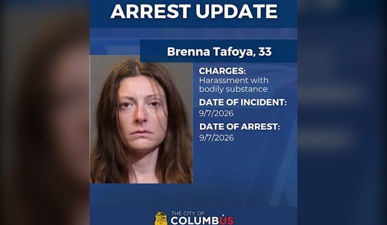 Columbus Robbery Suspect Spits on Officer, Faces New Felony at Karnes Jail