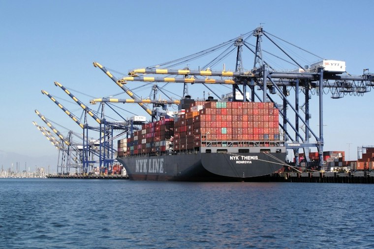 Containers Plunge Into Water at Port of LA's Berth 302, No Injuries Reported