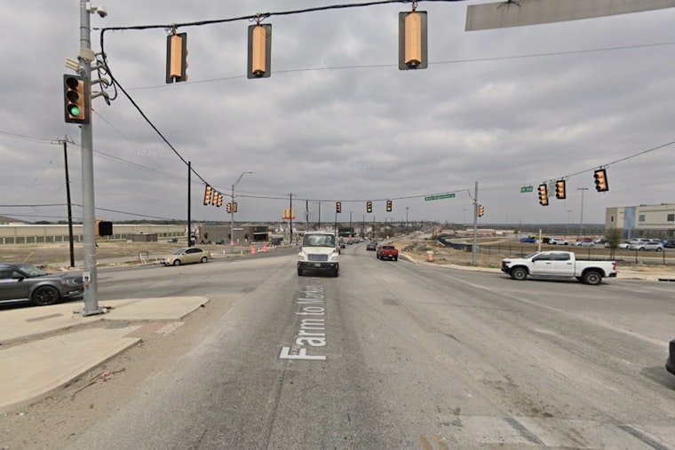 Converse Parents Dodge Traffic to Get Kids Across FM 1516 Safely