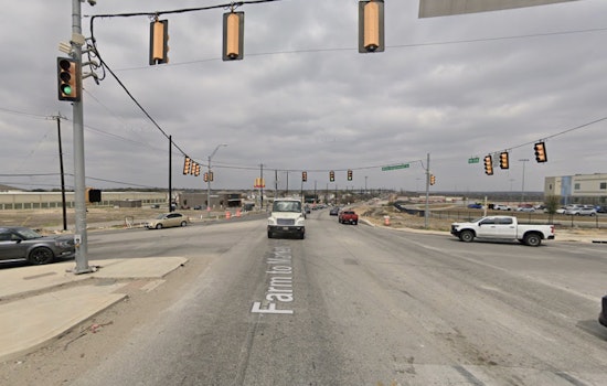 Converse Parents Dodge Traffic to Get Kids Across FM 1516 Safely