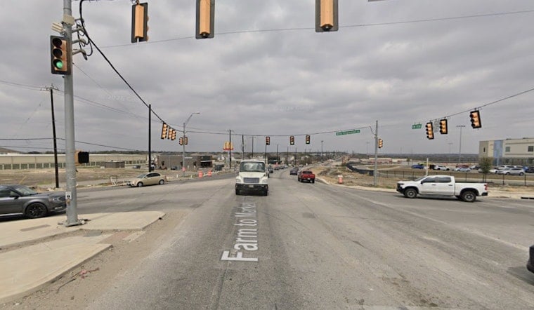 Converse Parents Dodge Traffic to Get Kids Across FM 1516 Safely