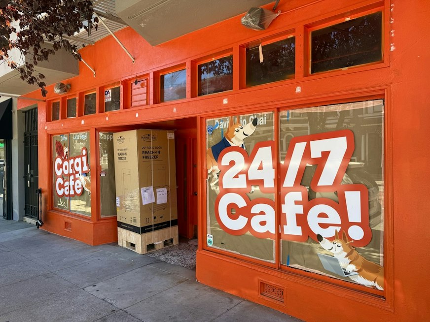 24/7 Corgi Cafe Headed For Former Church St. Cafe Space