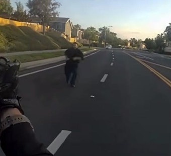 Corona Bodycam Shows Officer's 100-Foot Retreat Before Fatally Shooting Knife-Wielding Man