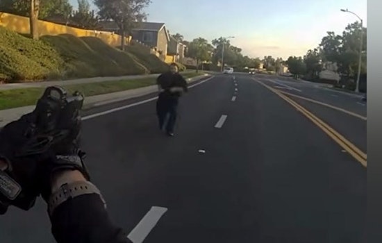 Corona Bodycam Shows Officer's 100-Foot Retreat Before Fatally Shooting Knife-Wielding Man