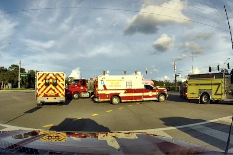 Cortez Blvd Crash Traps Driver at Kettering Rd, Shuts Down Both Roads