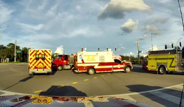 Cortez Blvd Crash Traps Driver at Kettering Rd, Shuts Down Both Roads