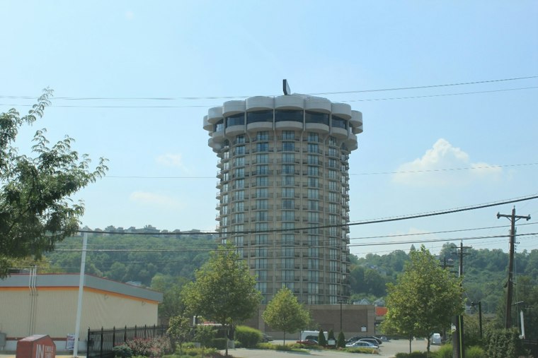 Covington's Spinning Radisson Rooftop Set for Reverb by Hard Rock Reboot