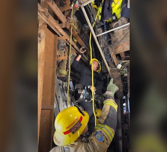 Crane Operator Trapped 12 Feet Up After Cab Falls at West Valley Warehouse