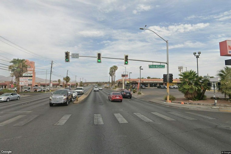 Critical Crash Shuts Down Desert Inn Road Near McLeod Drive in Las Vegas