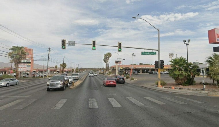 Critical Crash Shuts Down Desert Inn Road Near McLeod Drive in Las Vegas
