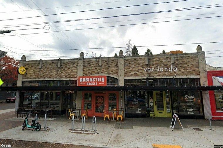 Crumbling Bricks Force Rione XIII, Rubinstein Bagels, Bar Vacilando Off 15th Ave
