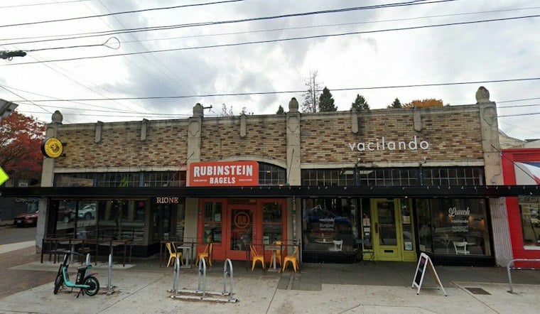 Crumbling Bricks Force Rione XIII, Rubinstein Bagels, Bar Vacilando Off 15th Ave