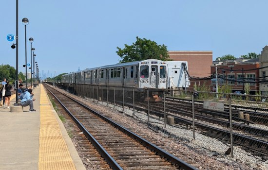 CTA Green Line Train Derails At Harlem/Lake, Three Hurt Amid Track Fire