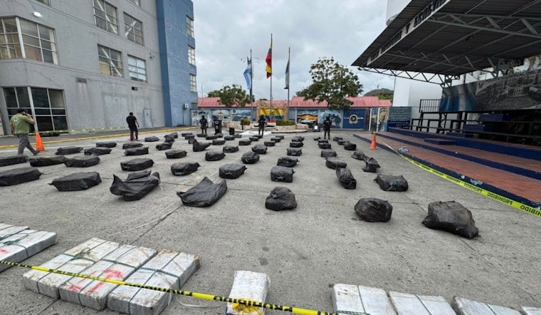 DEA-Led Raid Off Ecuador Nets 3,284 Kilos of Cocaine, Four Arrests
