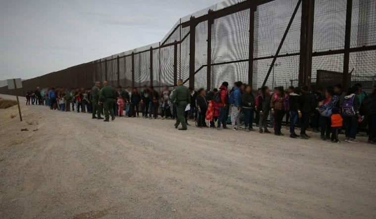 Del Rio Agents Cut Open Locked Water Tank, Free Four Trapped Migrants