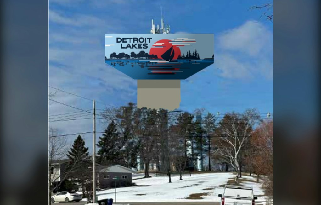 Detroit Lakes Raises 127-Foot Water Tower Set To Hold 1.5 Million Gallons