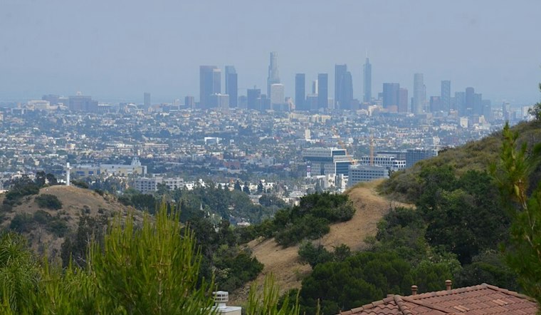 Downtown LA Basks: Sunny Friday Sets Stage for Warmer Weekend