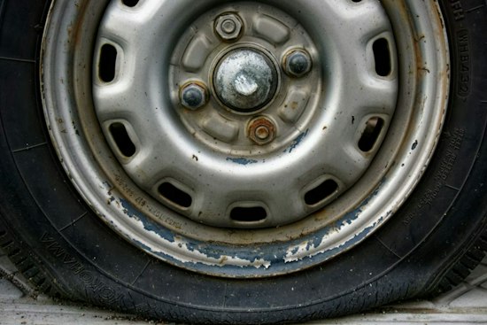 Downtown Portland Tire-Slashing Spree Hits Disabled Cancer Patient Twice in Weeks
