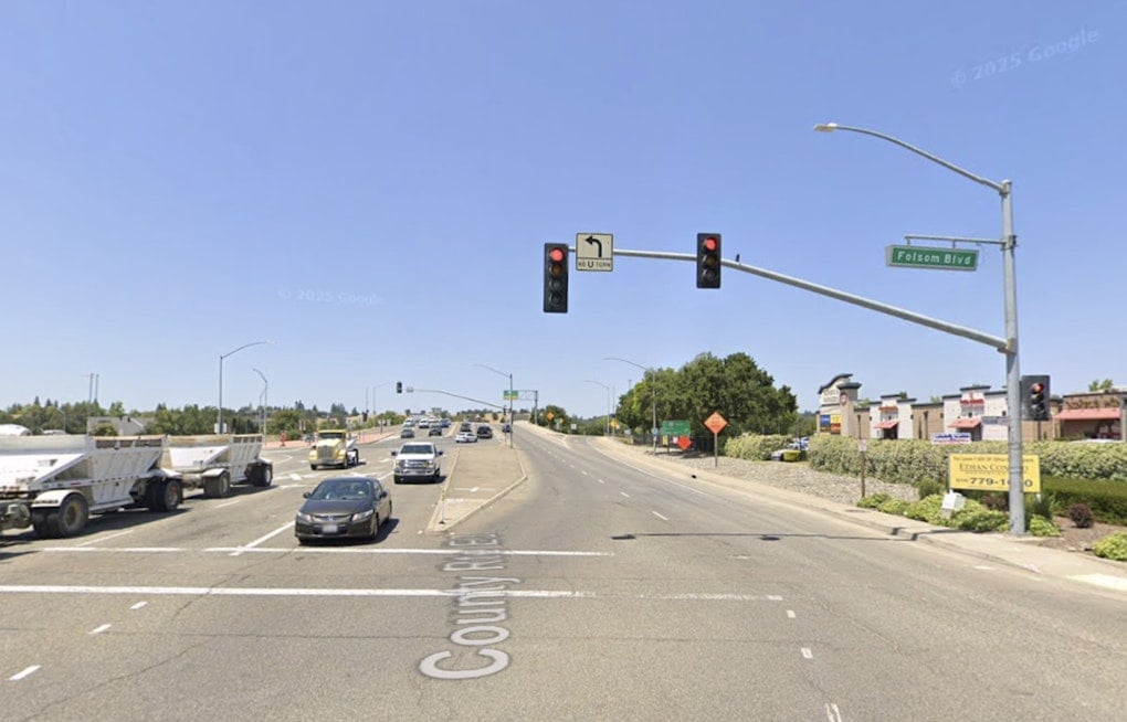 Driver Dies After Toyota Camry Hits Pole, Bursts Into Flames Near Highway 50