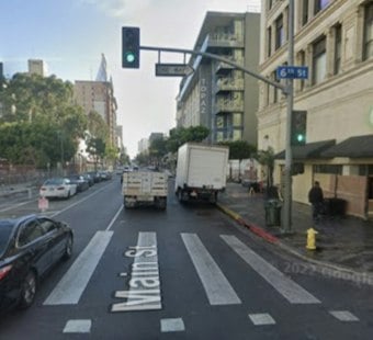 Driver Pins Man Between Cars in DTLA, LAPD Calls It Intentional Killing