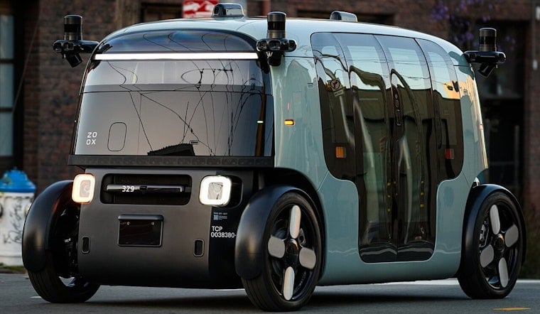 Driverless Zoox Rear-Ended at Las Vegas Intersection Days After Airport Expansion