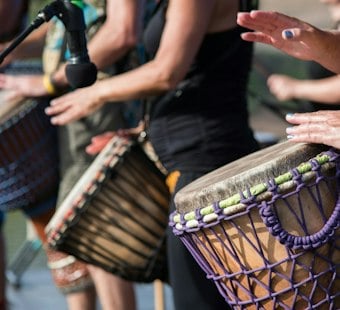 Drums From Around the World Return to Bywater for Feel the Rhythm Festival