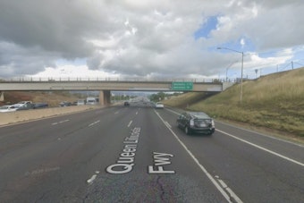 Dump Truck's Raised Bed Rips Off Under Waiawa Overpass, Jamming H-1 Traffic