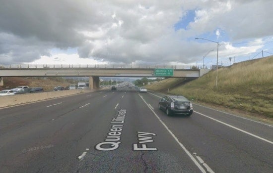 Dump Truck's Raised Bed Rips Off Under Waiawa Overpass, Jamming H-1 Traffic