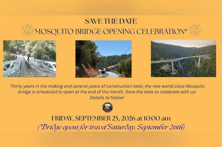 El Dorado County Swaps 1939 One-Lane Bridge for $102M Span Over American River