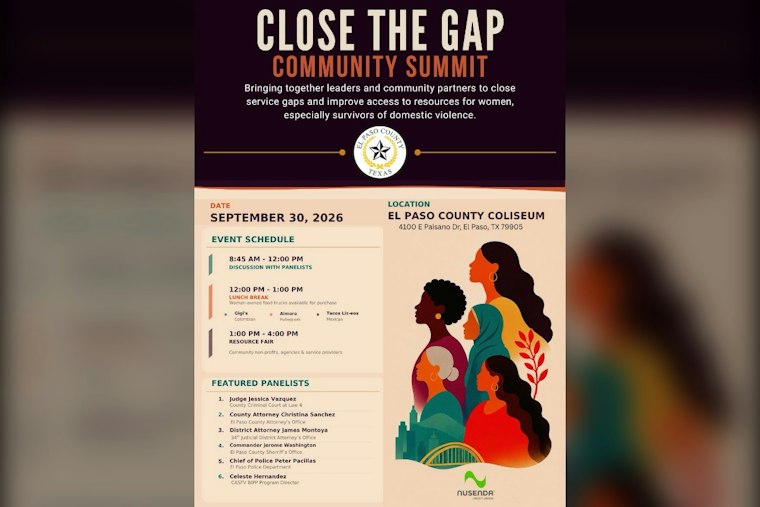 El Paso County Promotes Close the Gap Domestic Violence Summit