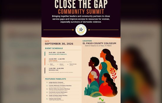 El Paso County Promotes Close the Gap Domestic Violence Summit